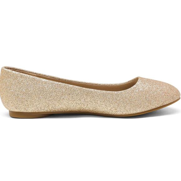DREAM PAIRS Women's Sole-Simple Ballerina Flats - Size 5.5, Ultra Comfort Shoes - Picture 3 of 5